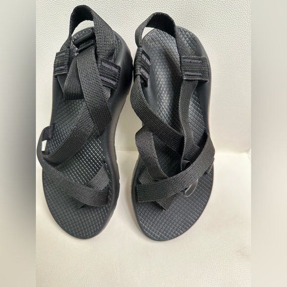 CHACO Z CLOUD BLACK SANDAL 7 LIKE NEW - Picture 2 of 4